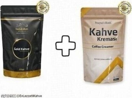Harput Dibek Gold Kahve + Kahve Kreması Avantajlı Paket