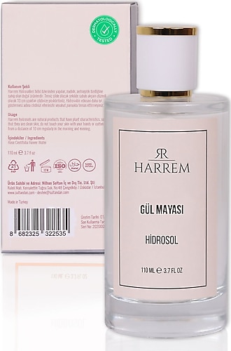 Harrem Gül Mayası Suyu Aydınlatıcı ve Gözenek Sıkılaştırıcı Tonik 110 ml