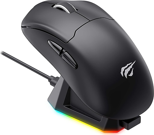 Havit Gamenote MS979WB RGB Şarjlı Lazer Kablolu/Kablosuz Oyuncu Mouse