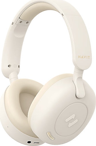Havit H655BT Hybrid ANC Bej Kulak Üstü Bluetooth Kulaklık