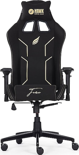 Hawk Gaming Chair Fame Gold Kumaş Oyuncu Koltuğu