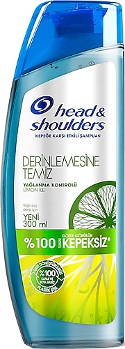 Head & Shoulders Derinlemesine Temiz Yağlanma Kontrolü Şampuan 300 ml