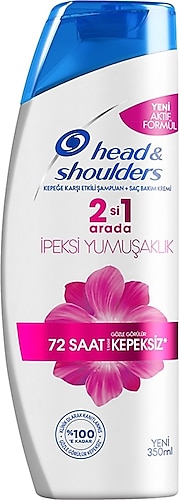 Head & Shoulders İpeksi Yumuşaklık 2'si 1 Arada 350 ml Şampuan