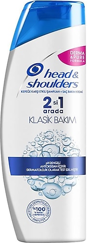 Head & Shoulders Klasik Bakım 2'si 1 Arada Kepeğe Karşı Şampuan 250 ml
