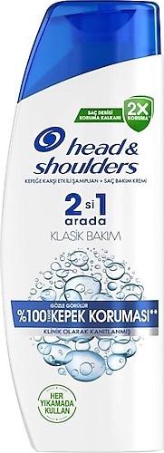 Head & Shoulders Klasik Bakım 2'si 1 Arada Kepeğe Karşı Şampuan 330 ML