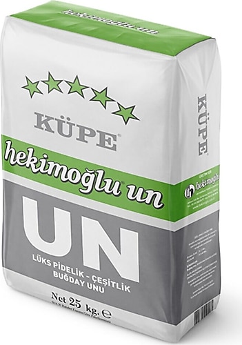 Hekimoğlu 25 kg Küpe Lüx Pidelik Çeşitlik Buğday Unu