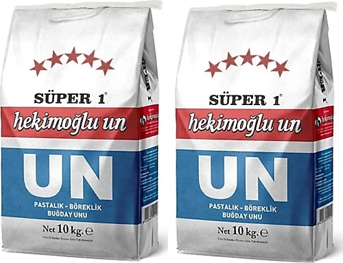 Hekimoglu Un 10 Kg X 2 Adet (20 Kg)