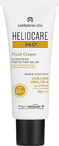 Heliocare 360° Fluid Cream Spf 50 Koruyucu Güneş Kremi 50 ml
