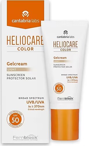 Heliocare Color 50 Faktör Tüm Cilt Tipleri İçin Renkli Güneş Koruyucu Krem 50 ml