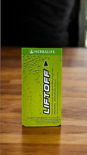 Herbalife Liftoff Efervesan Içecek Limon Aromalı Enerji Içeceği (0 Kalori) 10 Tablet