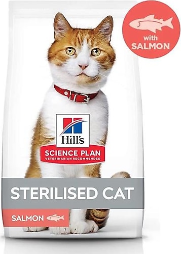Hill's Somonlu 15 kg Kısırlaştırılmış Yetişkin Kedi Maması