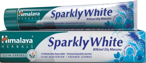 Himalaya Sparkly White Işıltılı Beyazlık Florürlü Diş Macunu75 ml