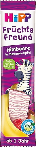 Hipp Organik Ahududulu Elmalı Muzlu Meyve Barı 23 gr