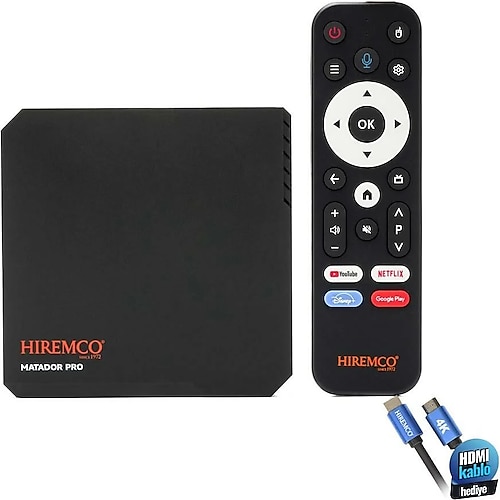 Hiremco Matador Pro Max 2-32 GB Android Box 6 TAKSİT