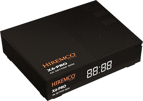 Hiremco X6 Pro 64 GB 4K Android TV Box