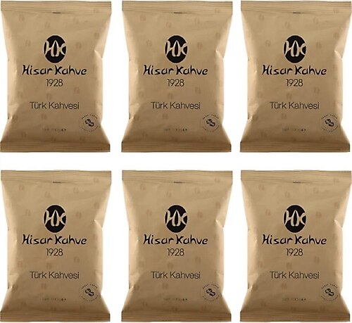 Hisar Türk Kahvesi 100 gr 6'lı