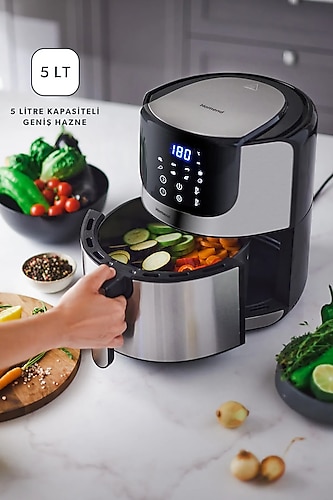 Homend Airfryday 2502H 5 lt Yağsız Fritöz