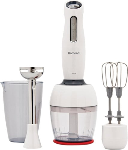 Homend Handmaid 1904H 1000 W Bulut Kremi Blender Seti