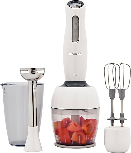 Homend Handmaid 1907H 1000 W Krem Blender Seti