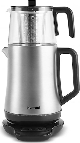 Homend Royaltea Elegant 1774H 1800 W Cam Demlikli Konuşan Çay Makinesi