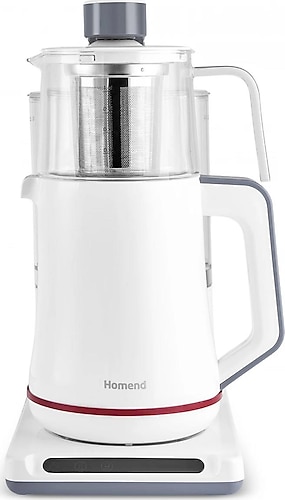 Homend Royaltea Plus 1782H 1800 W Cam Demlikli Çay Makinesi