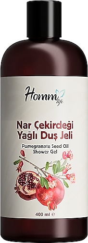 Homm Life Nar Çekirdeği Yağlı Duş Jeli 400 ml