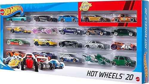 Hot Wheels 20'li Araba Seti H7045