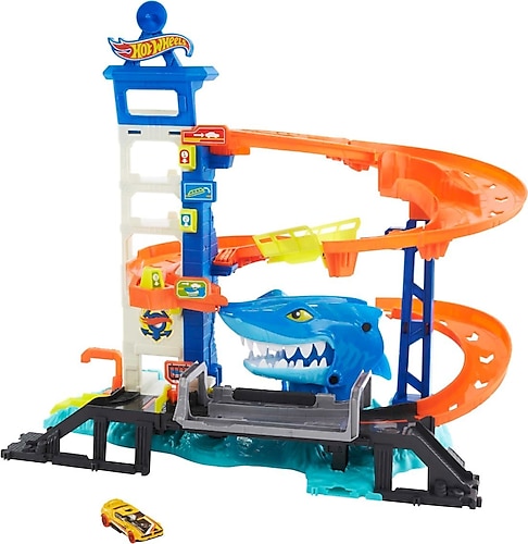 Hot Wheels Köpek Balığından Kaçış Oyun Seti HDP06