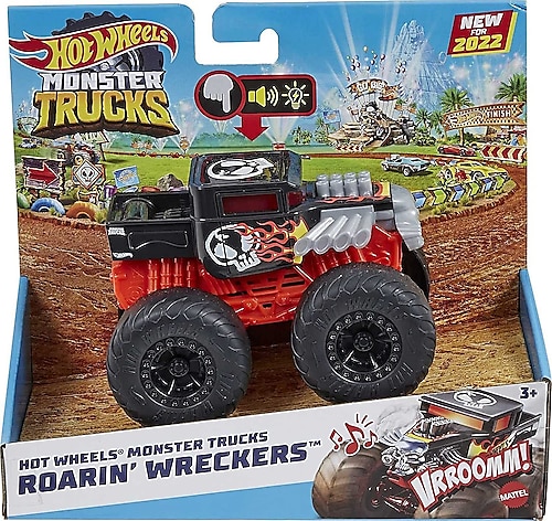 Hot Wheels Monster Trucks 1:43 Kükreyen Arabalar Bone Shaker HDX61