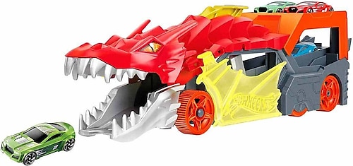 Hot Wheels Şehri Fırlatıcı ve Taşıyıcı Ejderha GTK42