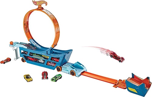 Hot Wheels Transporter Atlayış Seti DWN56
