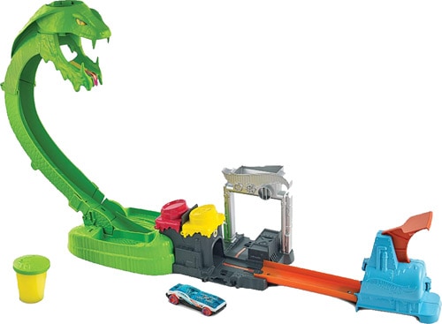 Hot Wheels Zehirli Yılanla Çarpışma Oyun Seti GTT93