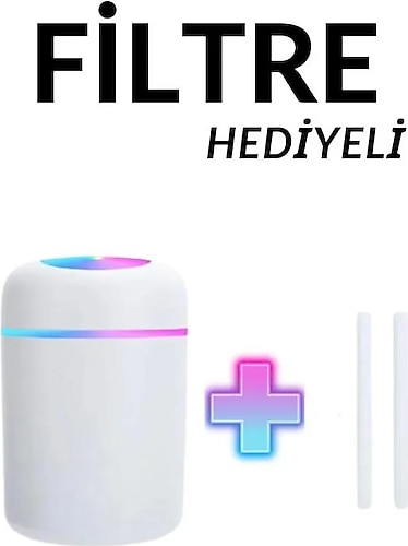 hotkey H2O Humidifier 400 Ml Ulrasonik Hava Nemlendirici Buhar Makinesi Ve Aroma Difüzörü