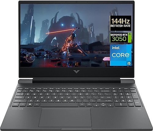 HP Victus 15-FA0019NT A0GU6EA i5-12450H 16 GB 1 TB SSD RTX3050 15.6" Full HD Gaming Laptop