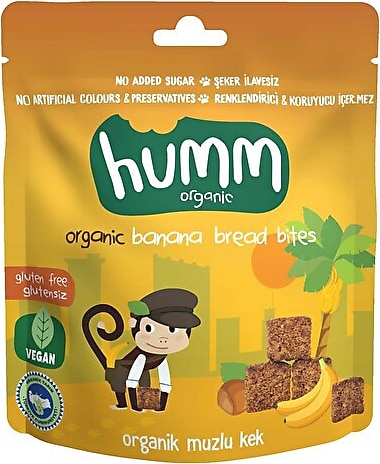 Humm Organik Muzlu Vegan Kek 30 gr