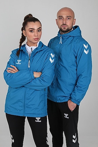 Hummel Oregon Yağmurluk Saks Mavi