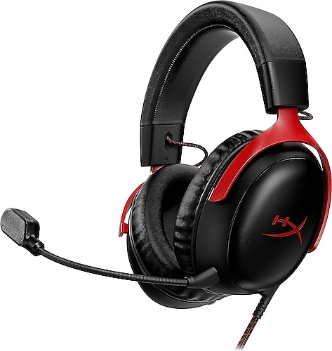 HyperX Cloud III 7.1 727A9AA Kablolu Mikrofonlu Kulak Üstü Oyuncu Kulaklığı