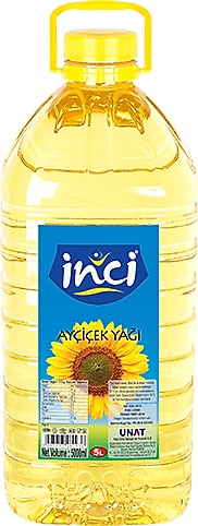 İnci 5 lt Ayçiçek Yağı