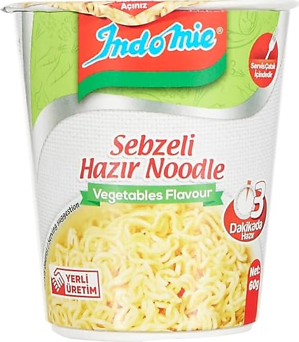 Indomie Hazır Noodle 60 gr 24'lü