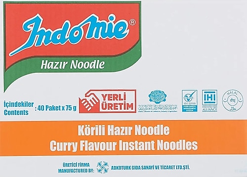 Indomie Körili Hazır Noodle 75 gr 40'lı