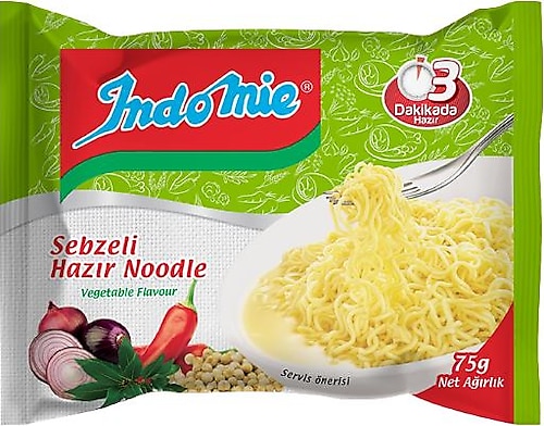 Indomie Sebzeli Hazır Noodle 75 gr