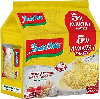 Indomie Tavuklu Hazır Noodle 5x70 gr