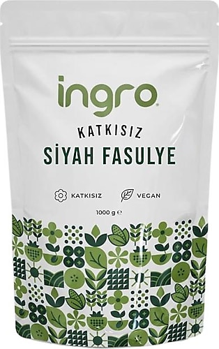 İngro Glutensiz Siyah Fasulye 1 kg