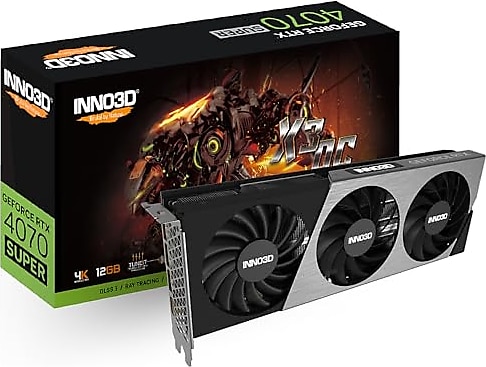 Inno3D RTX 4070 TI Super X3 OC N407TS3-166XX-186158N 256 Bit GDDR6X 16 GB Ekran Kartı