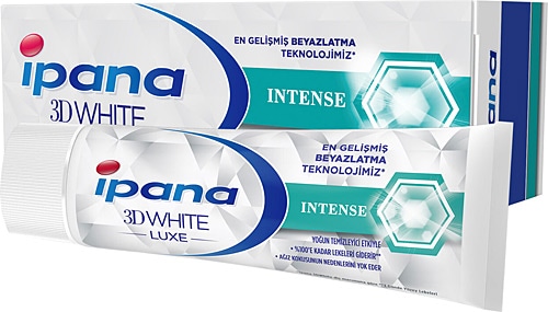 İpana 3D White Luxe Intense Beyazlatıcı Florürlü Diş Macunu 75 ml