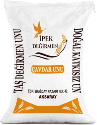 İpek Değirmen Doğal Katkısız Organik 5 kg Tam Çavdar Unu