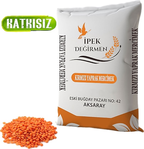 İpek Değirmen Kırmızı Yaprak Mercimek 1 kg