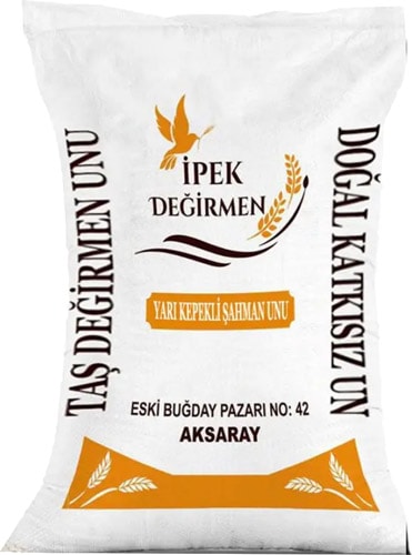 İpek Değirmen Tam Buğday 10 kg Yarı Kepekli Böreklik Ekmeklik Un