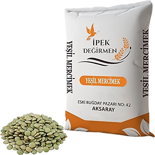 İpek Değirmen Yerli Yeşil Mercimek 1 kg