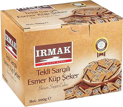 Irmak Esmer Tek Sargılı Küp Şeker 500 gr